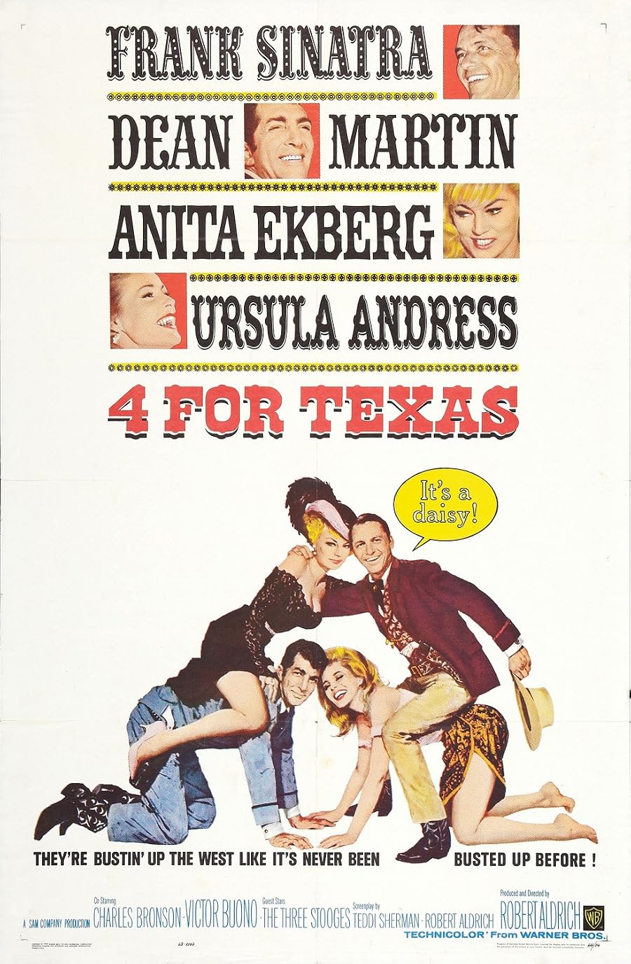 دانلود فیلم 4 for Texas 1963 دانلود فیلم 4 for Texas 1963